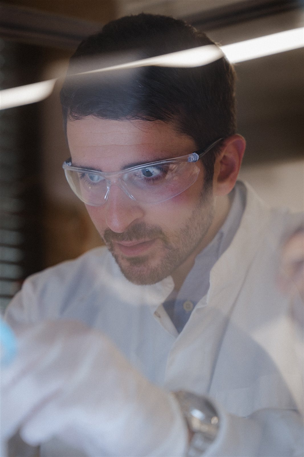 Fibernex R&D work in the lab